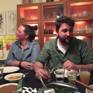 guests Annie and Zavo