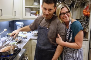 Everybody loves the chef because of his friendly personality