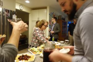 Appetizers and sangria